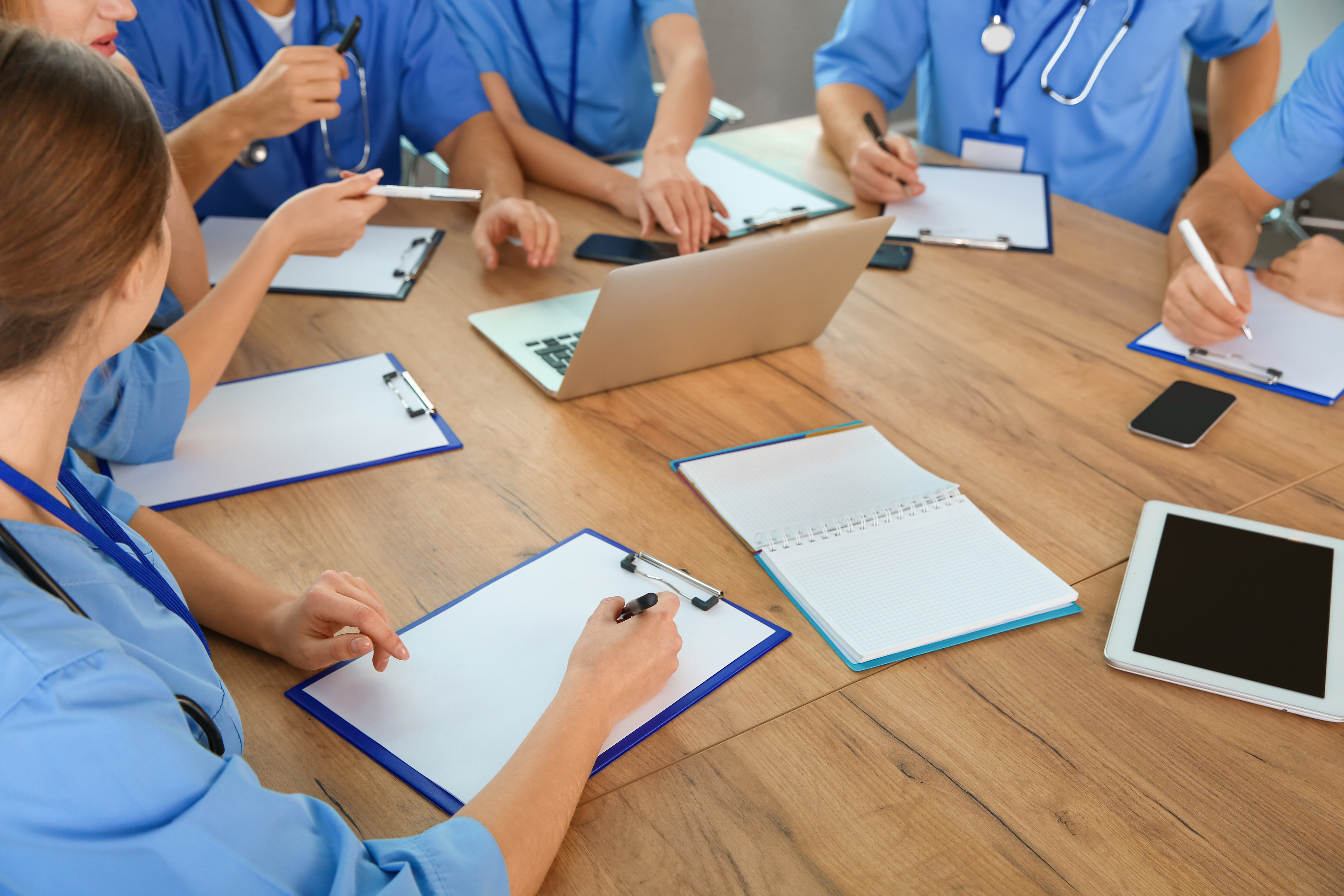 Medical Students Studying